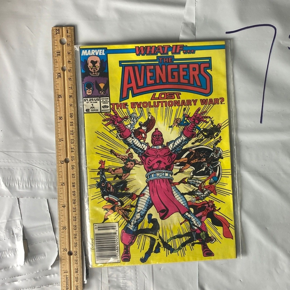 What If? #7 (1980) Marvel – What If The Avengers Lost the Evolutionary War?